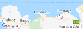 Llandudno map